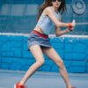 Light Blue 2-Piece Golf & Tennis Activewear